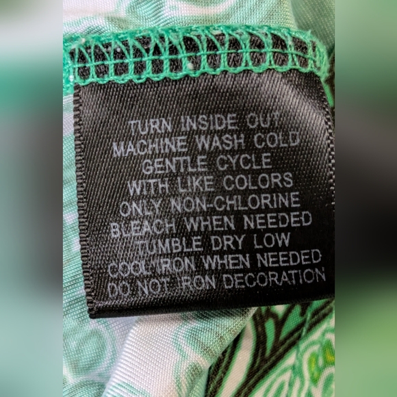 INC Green Sundress With Sparkling Studs In The Front. Size M. - Picture 11 of 11